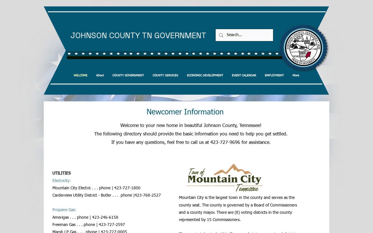 Johnson County court docket newcomer contacts